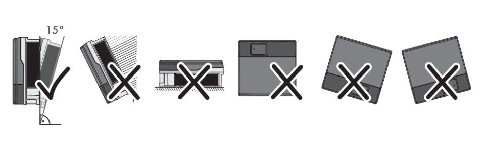 C&aacute;c vị tr&iacute; lắp r&aacute;p biến tần điện năng lượng mặt trời được ph&eacute;p v&agrave; bị cấm