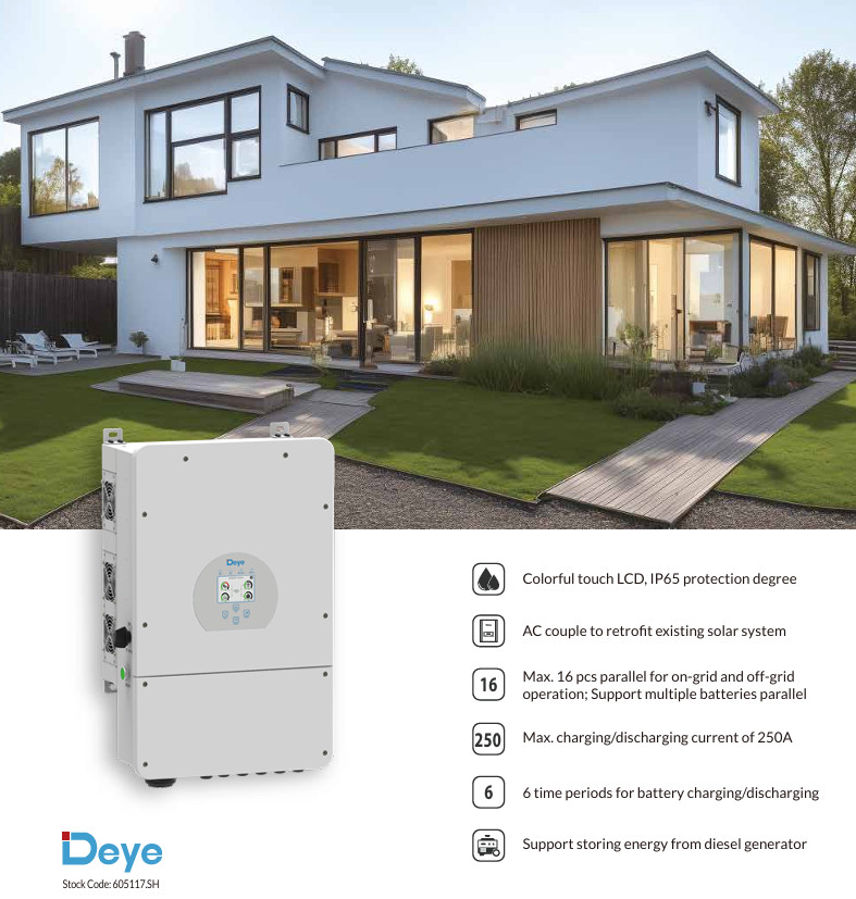 Hybrid Inverter  SUN-7.6/8K-SG02LP1-EU-AM2  SUN-10/12K-SG02LP1-EU-AM3
