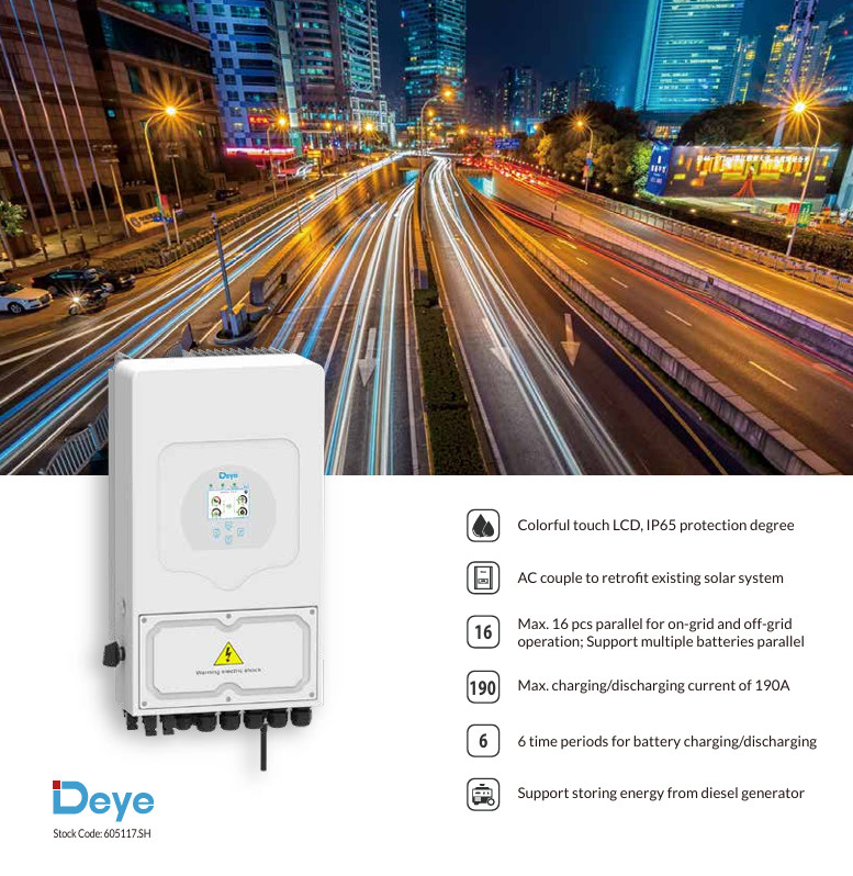Hybrid Inverter  SUN-3.6/5/6/7/7.6/8K-SG05LP1-EU